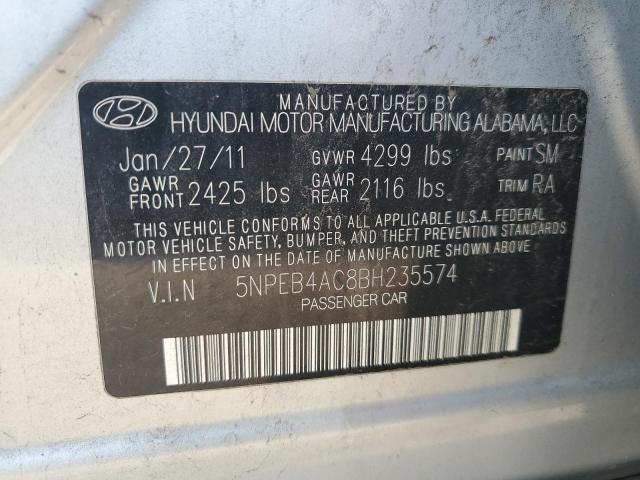 2011 HYUNDAI SONATA GLS - 5NPEB4AC8BH235574