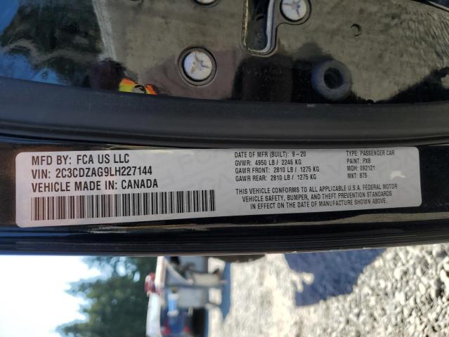2020 DODGE CHALLENGER 2C3CDZAG9LH227144