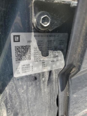 2020 CHEVROLET COLORADO Z - 1GCGTEEN0L1143245