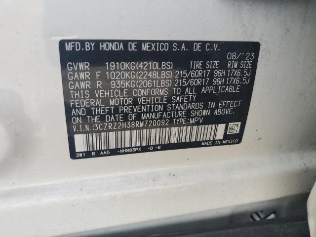 2024 HONDA HR-V LX 3CZRZ2H38RM720092