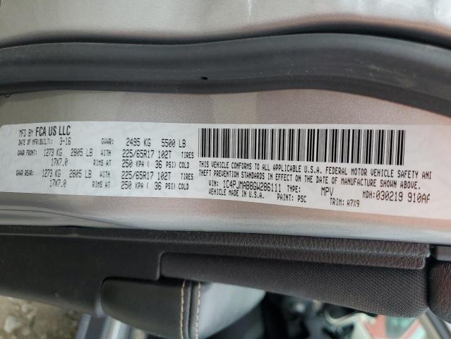 2016 JEEP CHEROKEE S 1C4PJMAB8GW286111