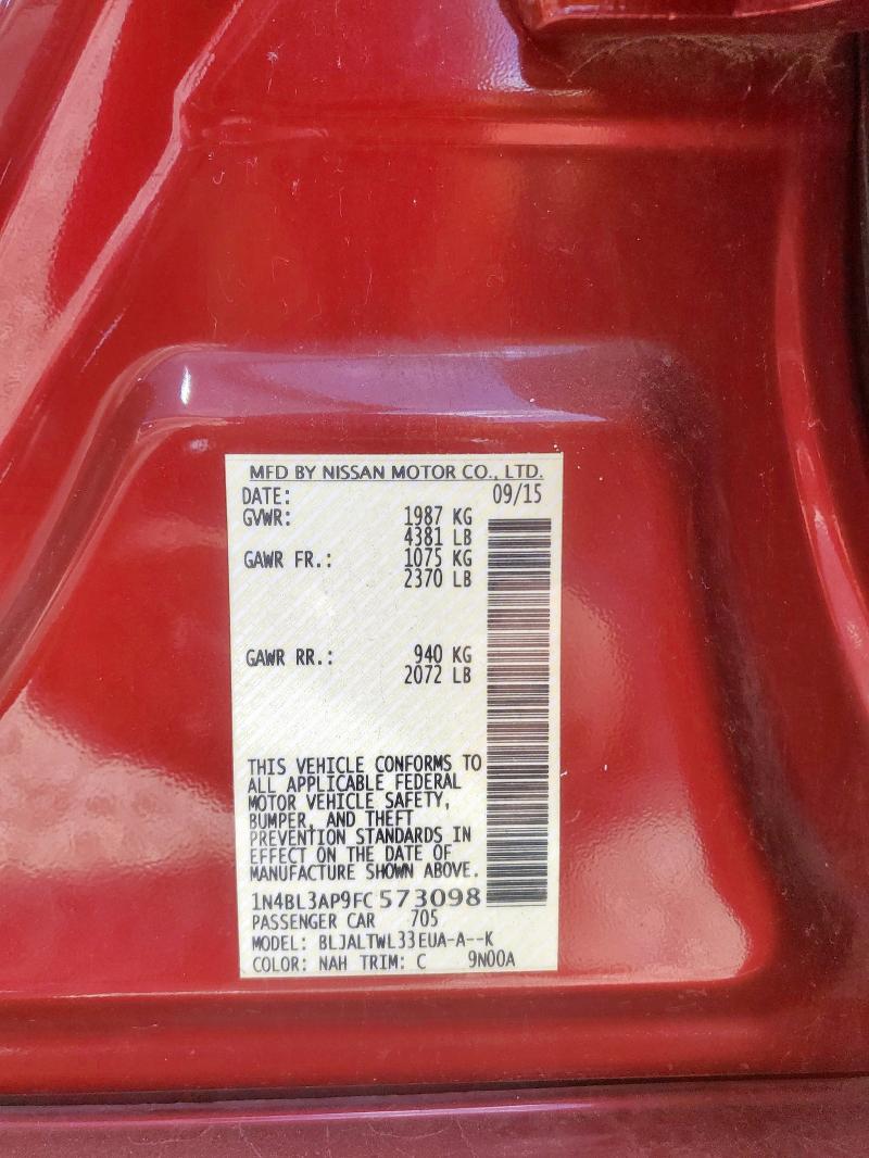 2015 NISSAN ALTIMA 3.5 - 1N4BL3AP9FC573098