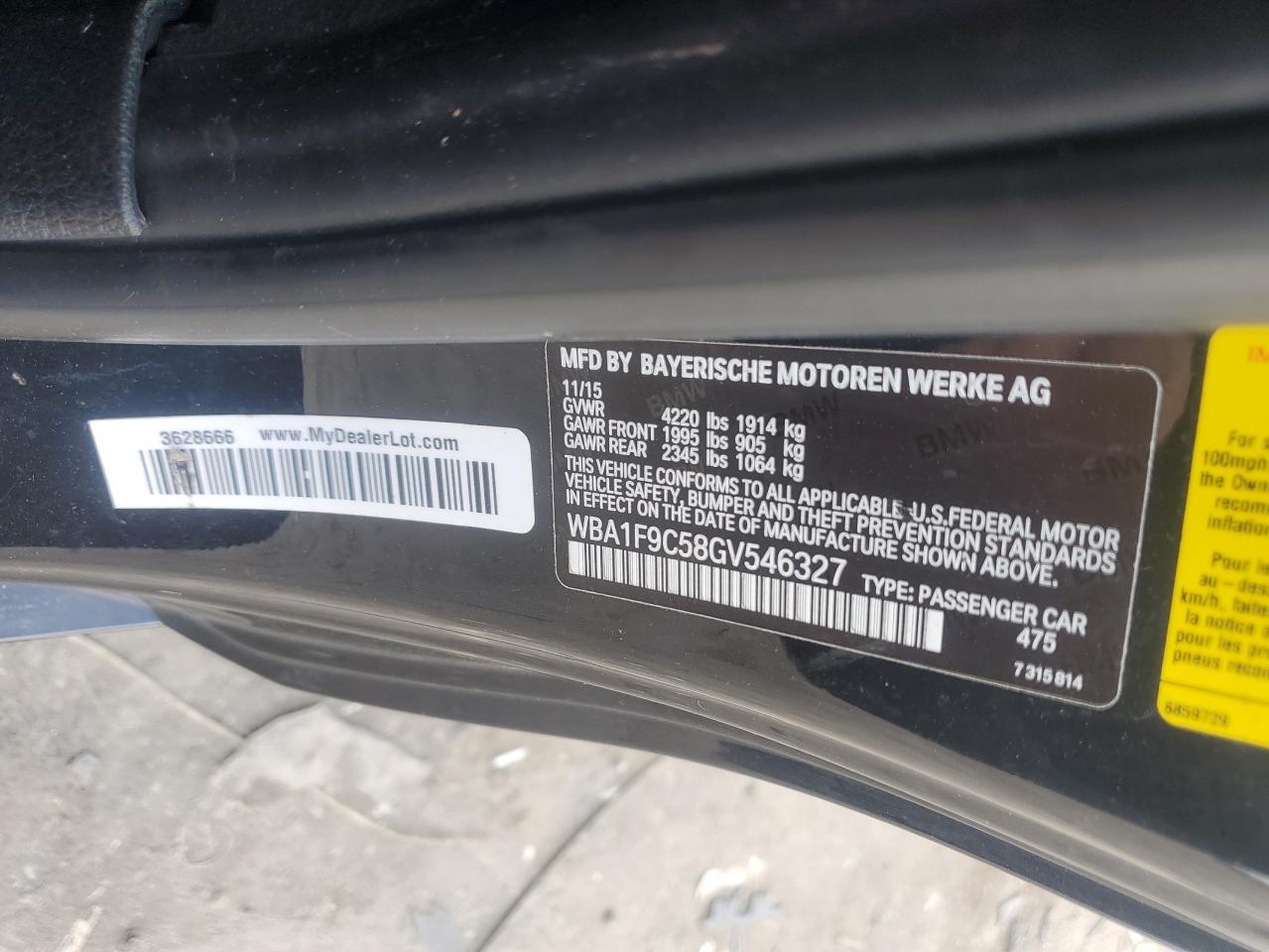 BMW 2 SERIES I SULEV