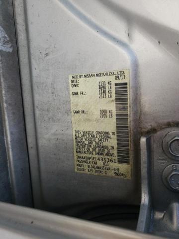 2014 NISSAN MAXIMA S - 1N4AA5AP5EC435361