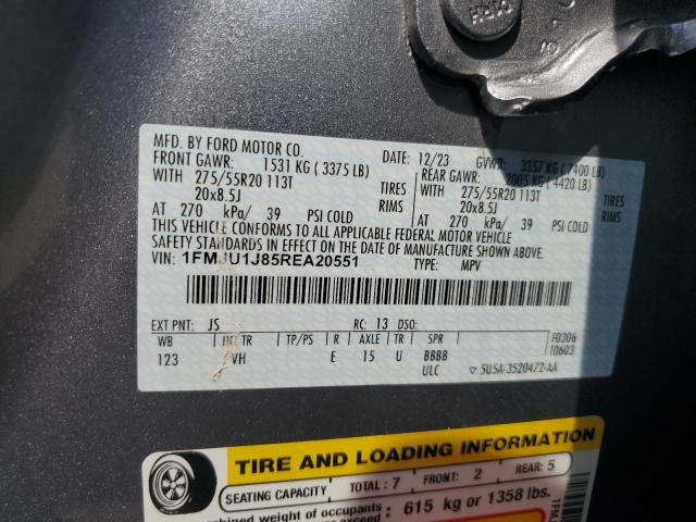 2024 FORD EXPEDITION - 1FMJU1J85REA20551