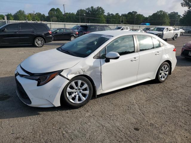 TOYOTA COROLLA LE 2021 white  gas 5YFEPMAE5MP147591 photo #1