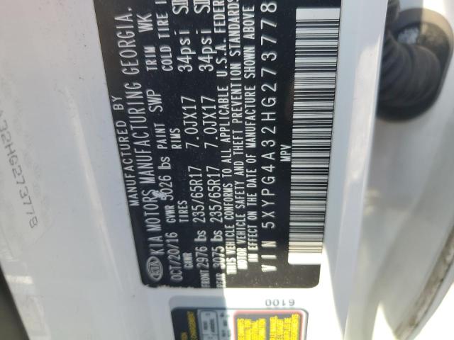 2017 KIA SORENTO LX - 5XYPG4A32HG273778