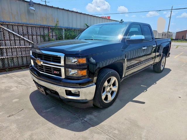 CHEVROLET SILVERADO 2015 black  gas 1GCVKREC3FZ298054 photo #3