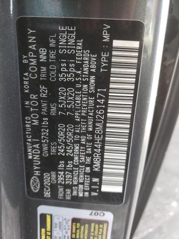 2021 HYUNDAI PALISADE S KM8R44HE8MU261471