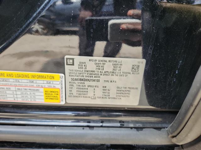 2017 BUICK ENCLAVE 5GAKVBKDXHJ194100