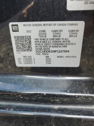 2023 CHEVROLET SILVERADO - 2GCUDDED9P1107944