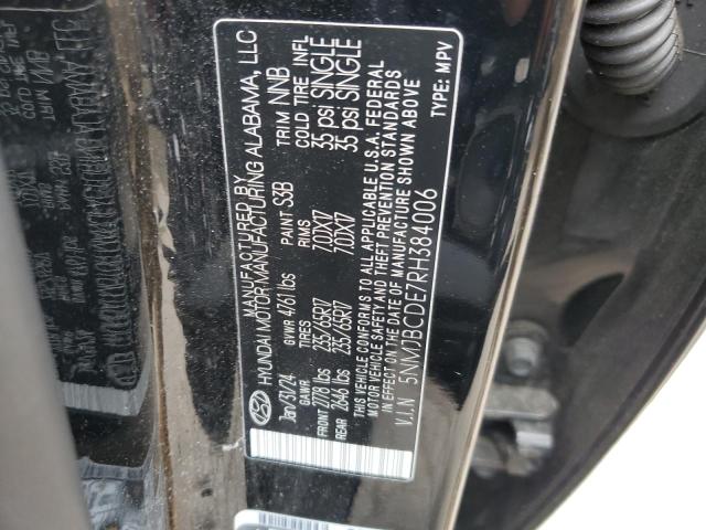 2024 HYUNDAI TUCSON SEL - 5NMJBCDE7RH384006