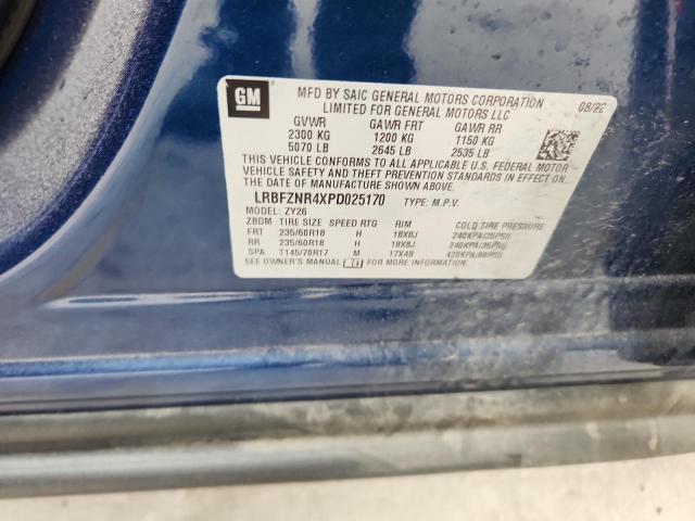 2023 BUICK ENVISION E LRBFZNR4XPD025170