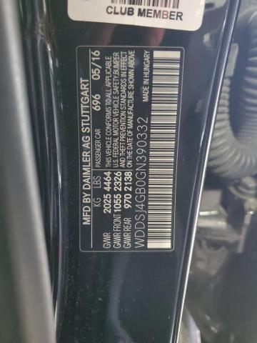 2016 MERCEDES-BENZ CLA 250 4MATIC WDDSJ4GB0GN390332