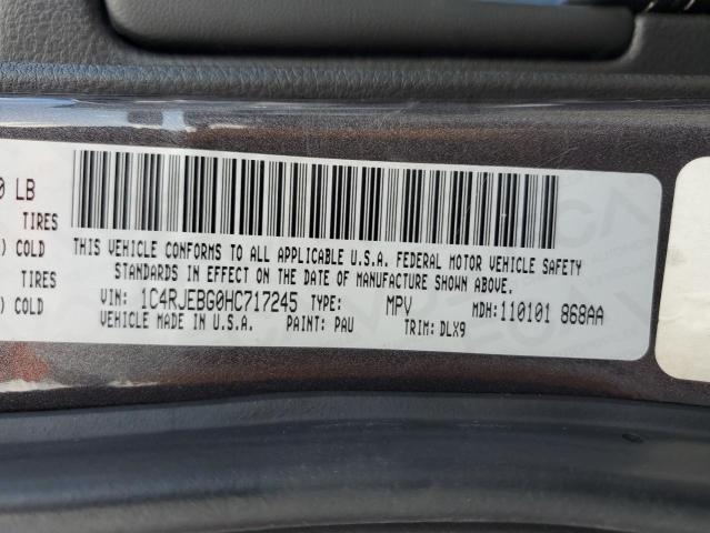 2017 JEEP GRAND CHER 1C4RJEBG0HC717245