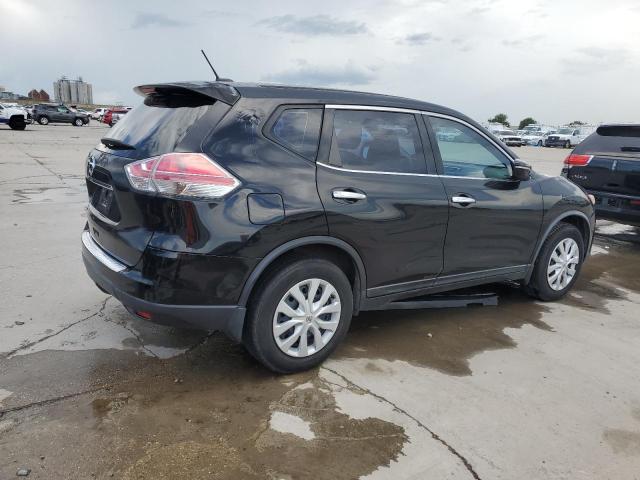 NISSAN ROGUE S 2015 black 4dr spor gas KNMAT2MTXFP589523 photo #4