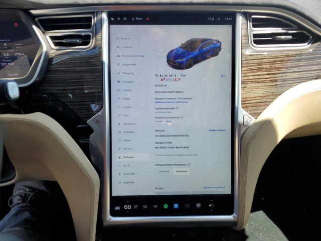 2015 TESLA MODEL S P9 5YJSA1V46FF099943