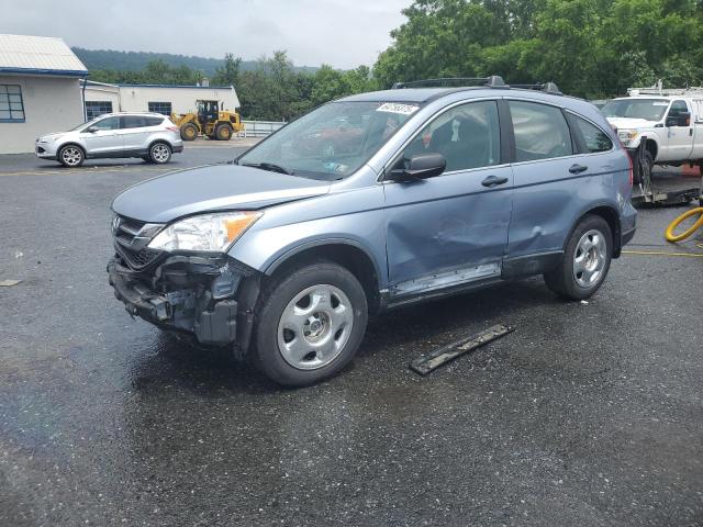 HONDA CR-V LX 2010 blue  gas 5J6RE4H38AL081063 photo #1