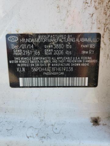2015 HYUNDAI ELANTRA SE - 5NPDH4AE8FH617038