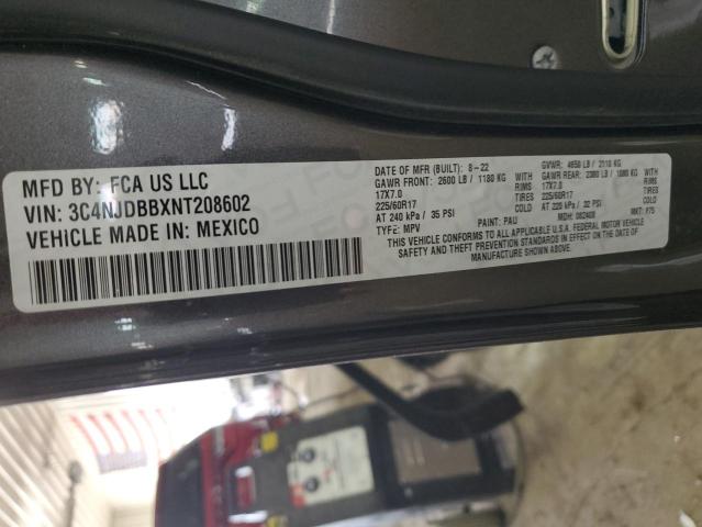 2022 JEEP COMPASS LA - 3C4NJDBBXNT208602