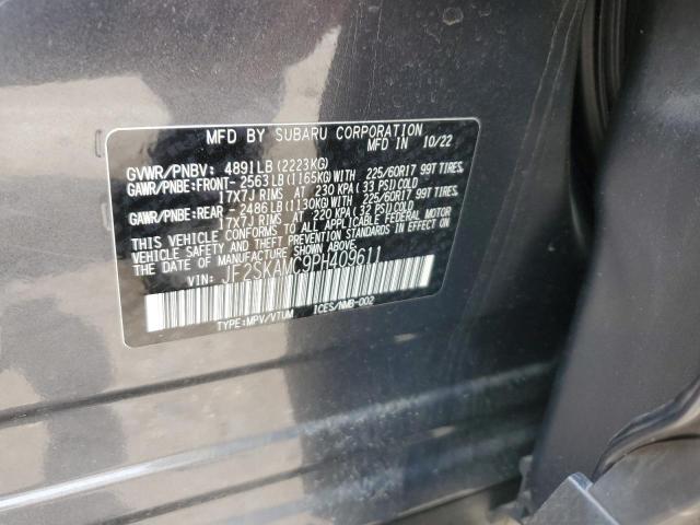 2023 SUBARU FORESTER W JF2SKAMC9PH409611