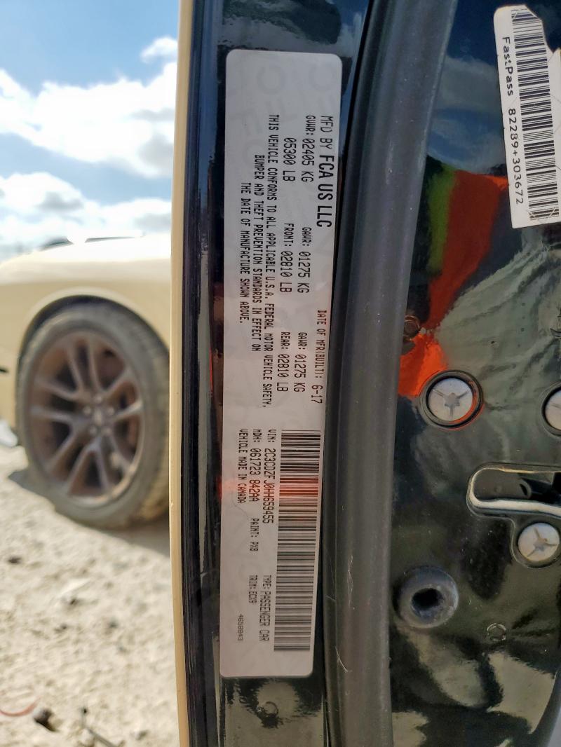 2017 DODGE CHALLENGER - 2C3CDZFJ0HH659455