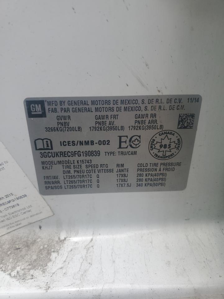 CHEVROLET SILVERADO K1500 LT