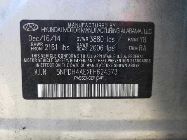 2015 HYUNDAI ELANTRA SE - 5NPDH4AEXFH624573