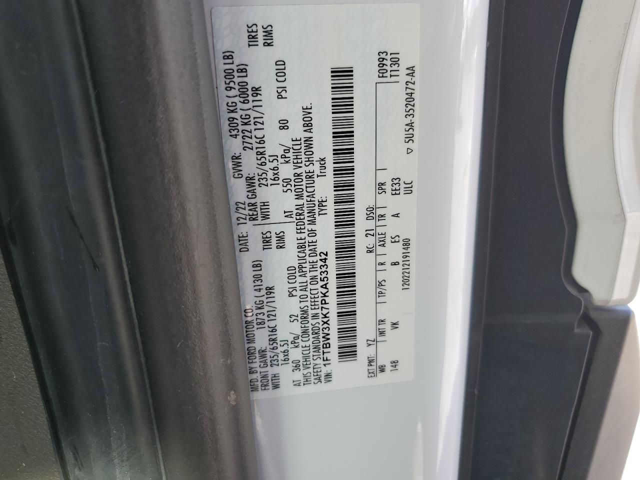 FORD E-TRANSIT T-350