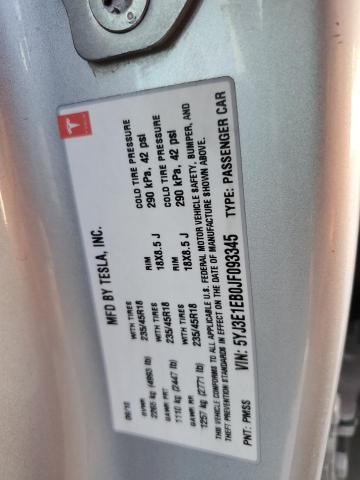 2018 TESLA MODEL 3 5YJ3E1EB0JF093345