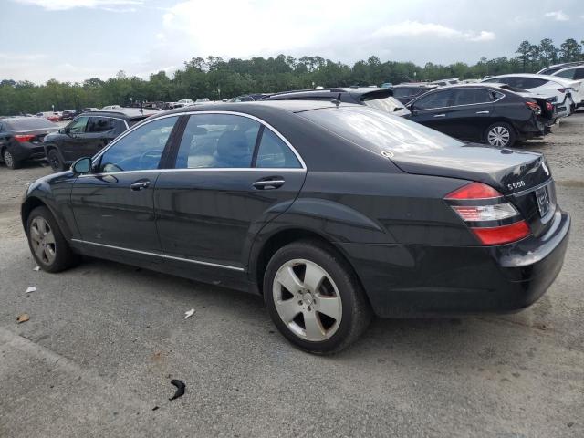 MERCEDES-BENZ S 550 2007 black sedan 4d gas WDDNG71XX7A058567 photo #3