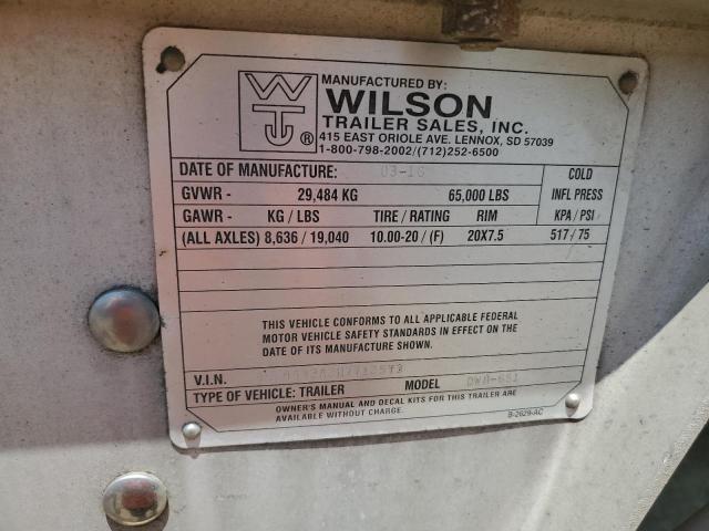 2017 WILSON TRAILER #3286537179