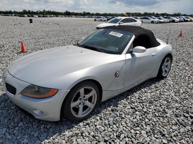 BMW Z4 2.5 2004 silver converti gas 4USBT33554LS51250 photo #1