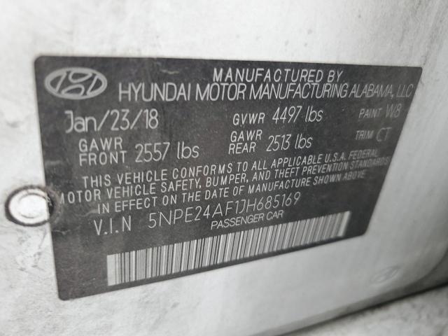 2018 HYUNDAI SONATA SE - 5NPE24AF1JH685169