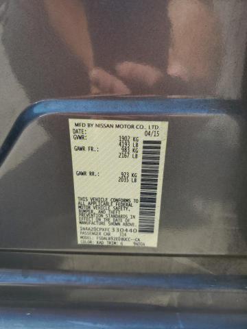 2015 NISSAN LEAF S 1N4AZ0CPXFC330440