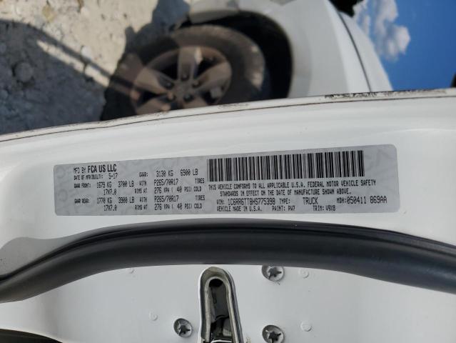 2017 RAM 1500 SLT 1C6RR6TT8HS775398