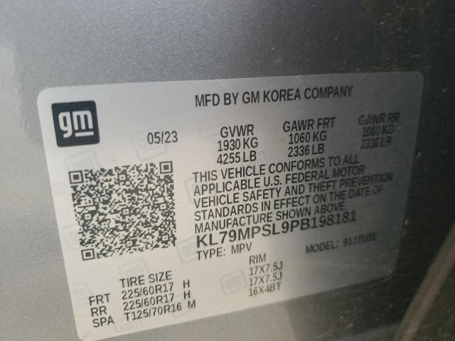 2023 CHEVROLET TRAILBLAZE - KL79MPSL9PB198181