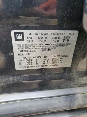 2016 BUICK ENCORE - KL4CJASB7GB730494