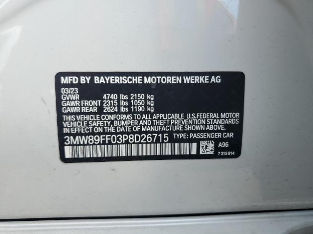 2023 BMW 330XI - 3MW89FF03P8D26715