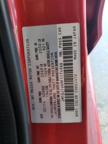 2015 MAZDA 6 TOURING JM1GJ1V69F1174988