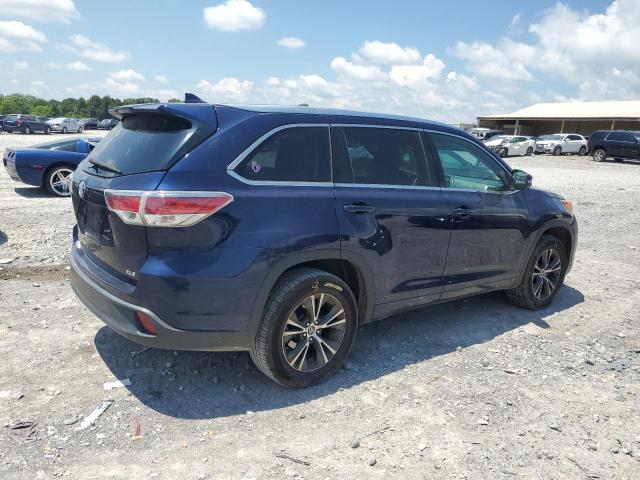 2016 TOYOTA HIGHLANDER XLE 5TDKKRFH0GS144398