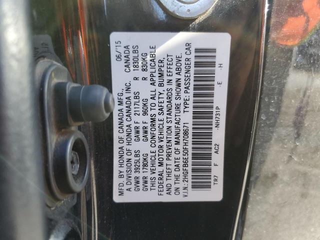 2015 HONDA CIVIC SI - 2HGFB6E50FH708671