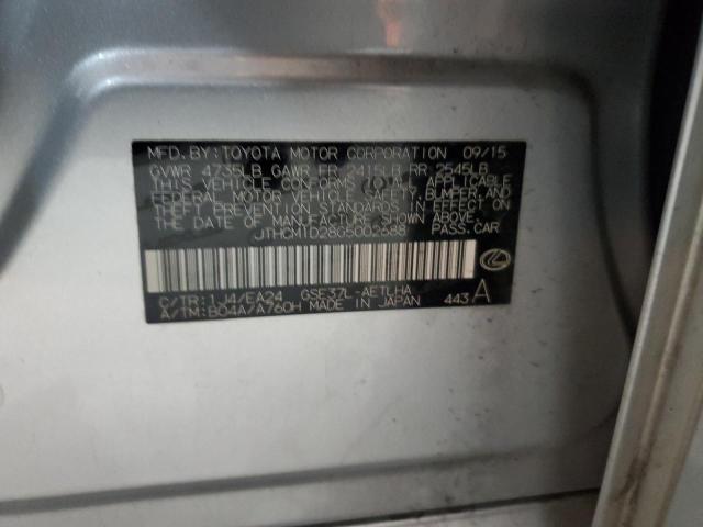 2016 LEXUS IS 300 JTHCM1D28G5002688