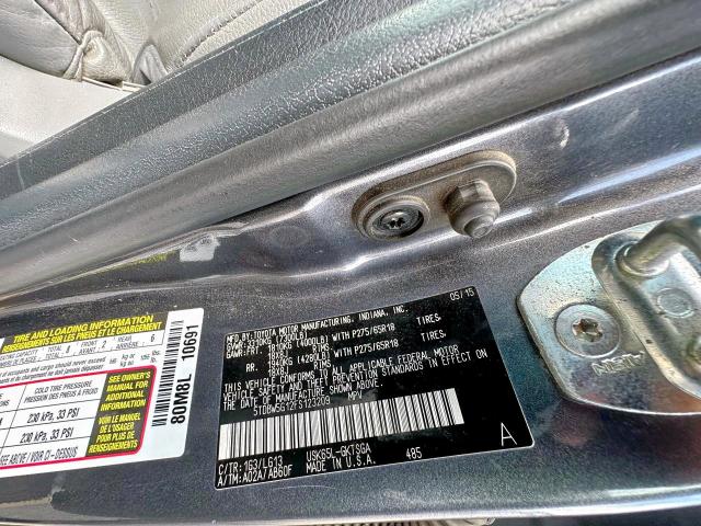 2015 TOYOTA SEQUOIA SR 5TDBW5G12FS123209