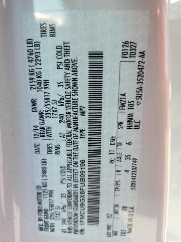 2015 FORD ESCAPE SE - 1FMCU9GX8FUB09196