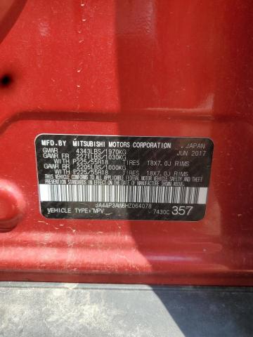 2017 MITSUBISHI OUTLANDER JA4AP3AW6HZ064078