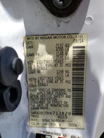2015 NISSAN FRONTIER S - 1N6BD0CT9FN713829