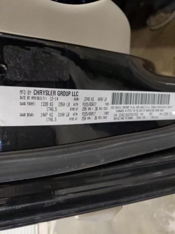 2015 CHRYSLER TOWN & COU 2C4RC1BG6FR637052