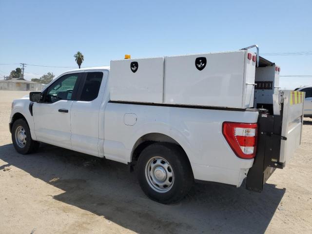 FORD F150 SUPER 2022 white  gas 1FTEX1C82NKE82877 photo #3