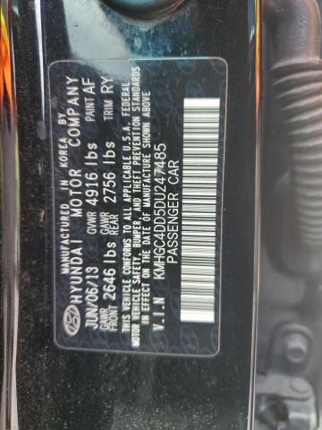 2013 HYUNDAI GENESIS 3. - KMHGC4DD5DU247485